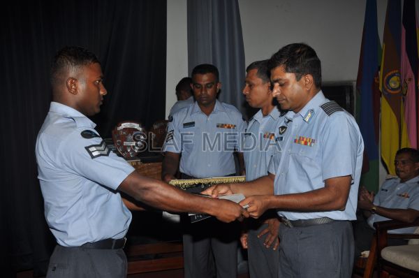 The Closing Address Ceremony of Operation Air Advanced Course 01/2012 and Operator Motor Transport Advanced Course 01/2012