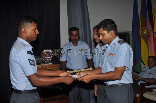 The Closing Address Ceremony of Operation Air Advanced Course 01/2012 and Operator Motor Transport Advanced Course 01/2012