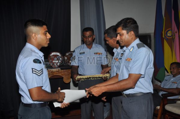 The Closing Address Ceremony of Operation Air Advanced Course 01/2012 and Operator Motor Transport Advanced Course 01/2012
