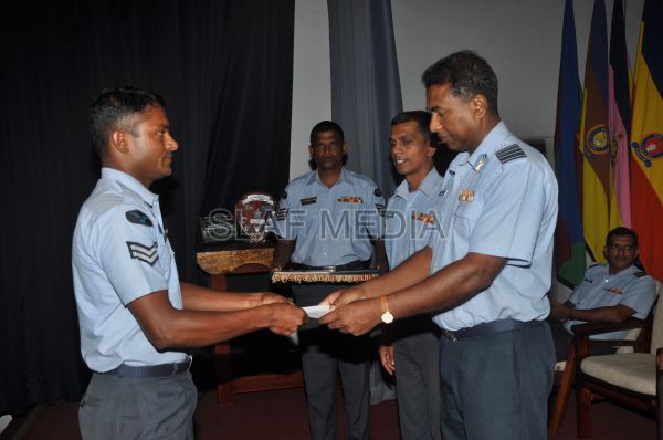 The Closing Address Ceremony of Operation Air Advanced Course 01/2012 and Operator Motor Transport Advanced Course 01/2012