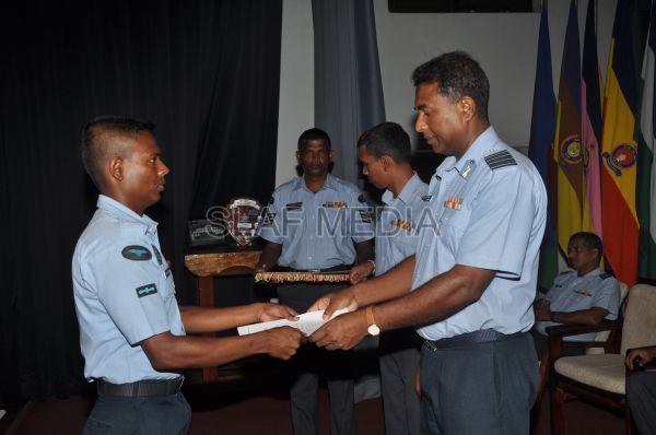 The Closing Address Ceremony of Operation Air Advanced Course 01/2012 and Operator Motor Transport Advanced Course 01/2012
