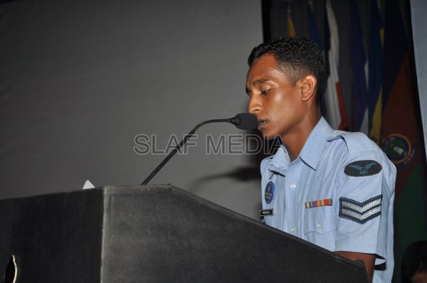 The Closing Address Ceremony of Operation Air Advanced Course 01/2012 and Operator Motor Transport Advanced Course 01/2012