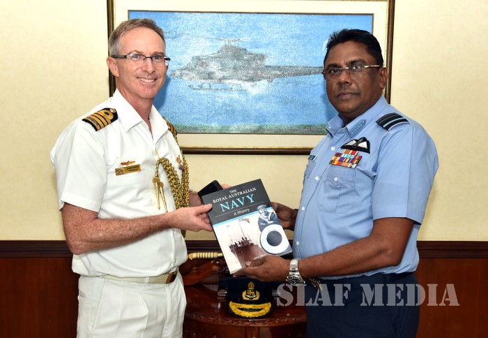 Newly appointed Australian Defence Attache calls on Commander