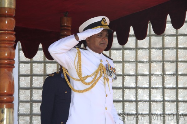 Commander of the Sri Lanka Navy, Vice Admiral Somathilake Dissanayake Visits SLAF HQ