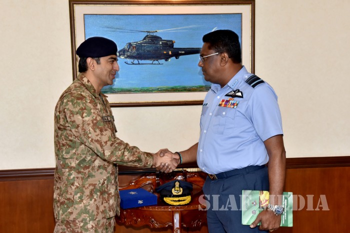 Defence Attaché at Pakistan Farewell call on Commander of the
Air Force