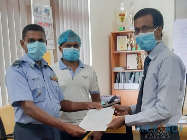 SLAF Installs CCTV Systems and PA Systems for Wards Treating COVID-19 Patients at Mulleriyawa Hospital