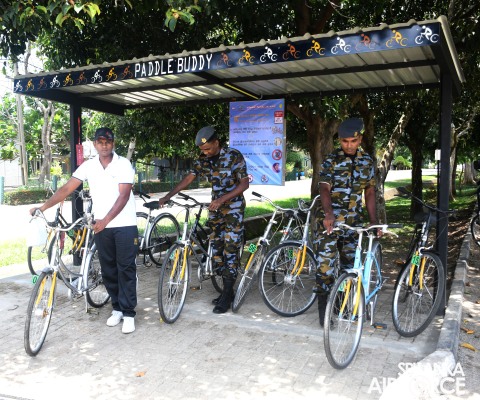 LAUNCHING OF “PADDLE BUDDY” PUSH BICYCLE PROJECT