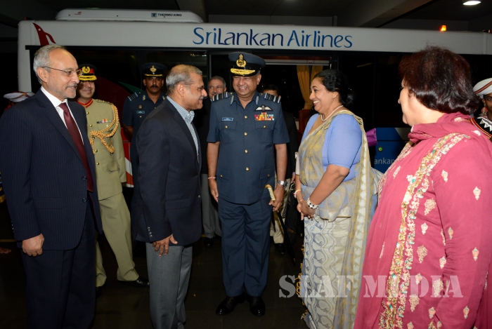 The Chief of the Air Staff of Pakistan Air Force Visits Sri Lanka