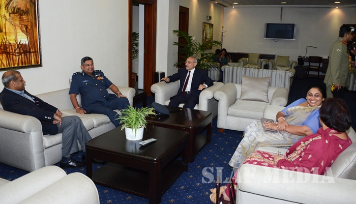 The Chief of the Air Staff of Pakistan Air Force Visits Sri Lanka