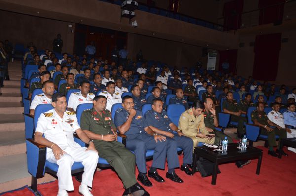 One month fulltime English language development course for junior officers