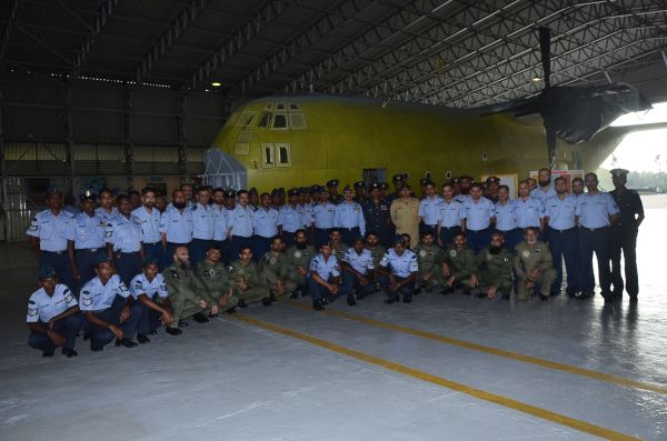 Air Chief Marshal Tahir Rafique Butt Visits SLAF Academy China Bay and SLAF Base Katunayake