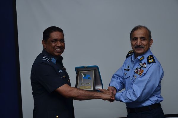 Air Chief Marshal Tahir Rafique Butt Visits SLAF Academy China Bay and SLAF Base Katunayake