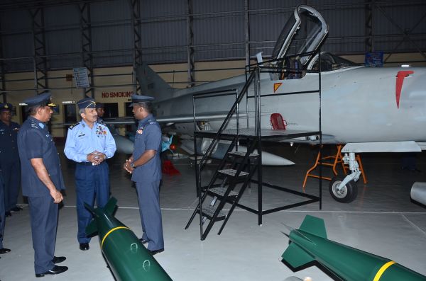 Air Chief Marshal Tahir Rafique Butt Visits SLAF Academy China Bay and SLAF Base Katunayake