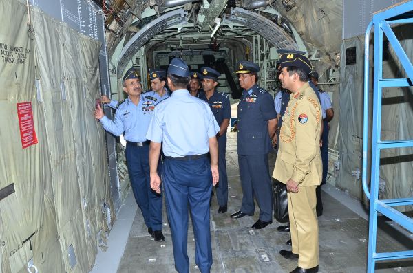 Air Chief Marshal Tahir Rafique Butt Visits SLAF Academy China Bay and SLAF Base Katunayake