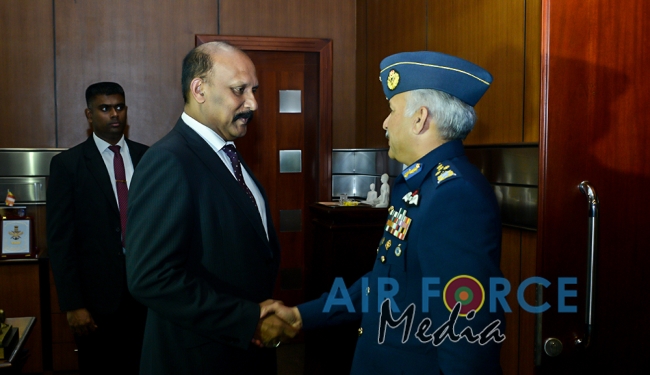 Pakistan Air Force Chief Calls on Secretary to the Ministry of Defence