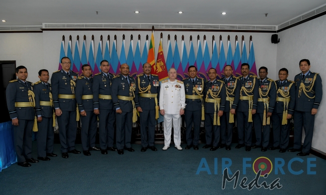 Chief of Naval Staff of the Pakistan Navy Calls on the Commander of the Air Force