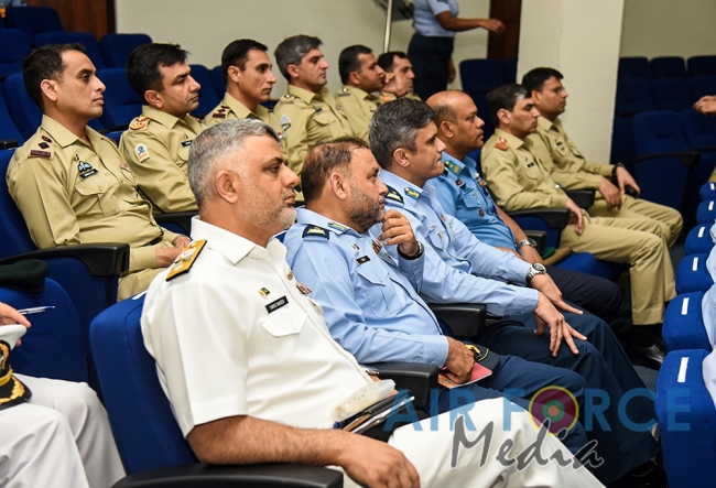 Pakistan National Defence University Delegation Visits Air Force
Headquarters