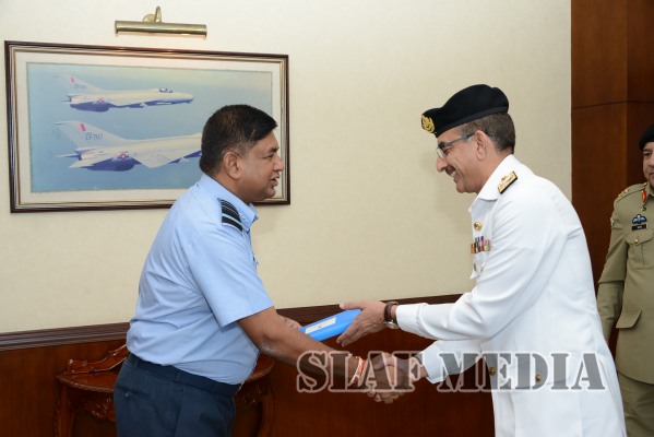 Pakistan Armed Forces Delegation Meets Commander of the Air Force