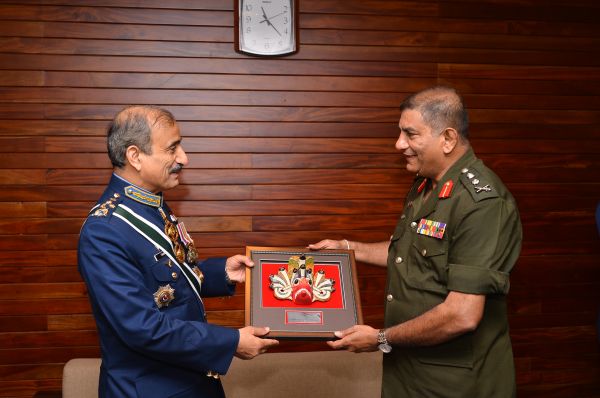 Chief of the Air Staff of the Pakistan Air Force Visits MOD & UD