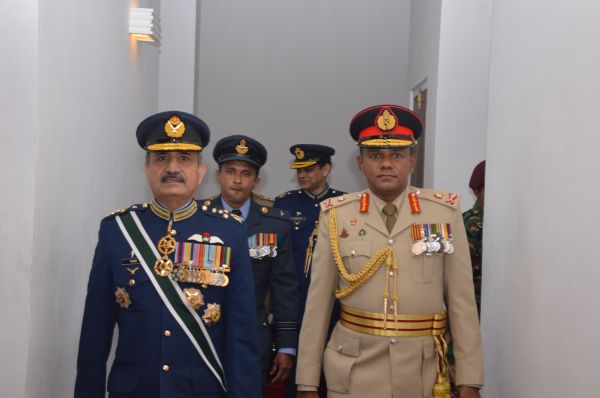 Chief of the Air Staff of the Pakistan Air Force Visits MOD & UD