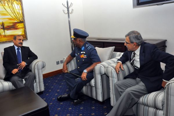 Pakistan Air Chief Arrives In Sri Lanka