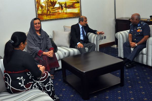 Pakistan Air Chief Arrives In Sri Lanka