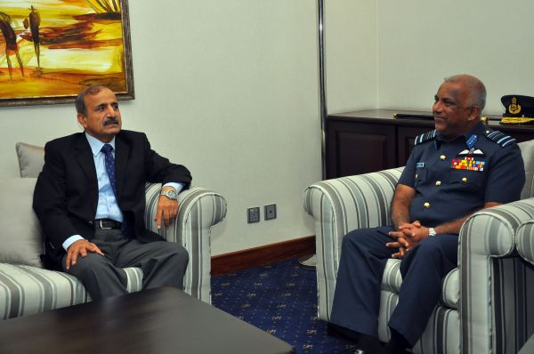 Pakistan Air Chief Arrives In Sri Lanka