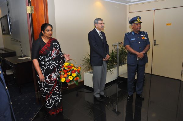 Pakistan Air Chief Arrives In Sri Lanka