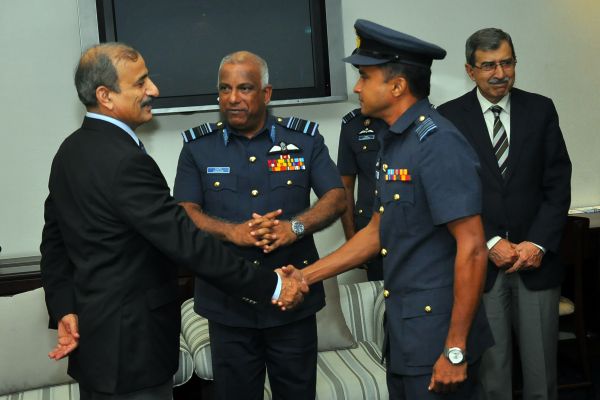 Pakistan Air Chief Arrives In Sri Lanka