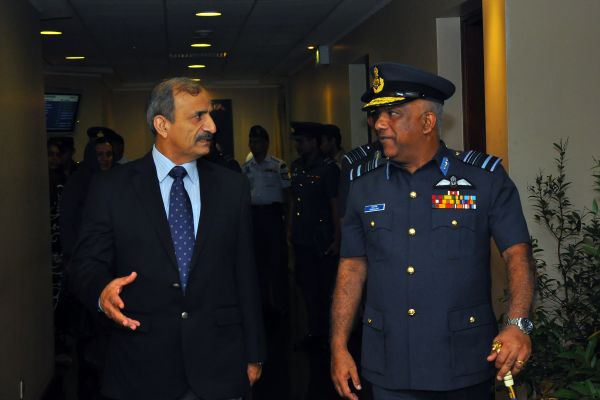 Pakistan Air Chief Arrives In Sri Lanka