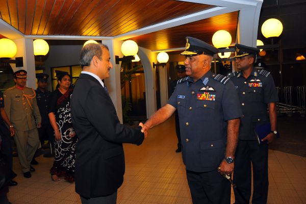 Pakistan Air Chief Arrives In Sri Lanka