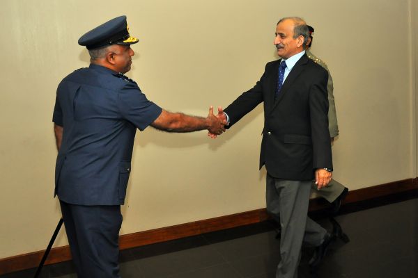 Pakistan Air Chief Arrives In Sri Lanka