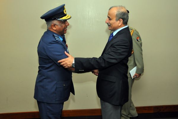 Pakistan Air Chief Arrives In Sri Lanka