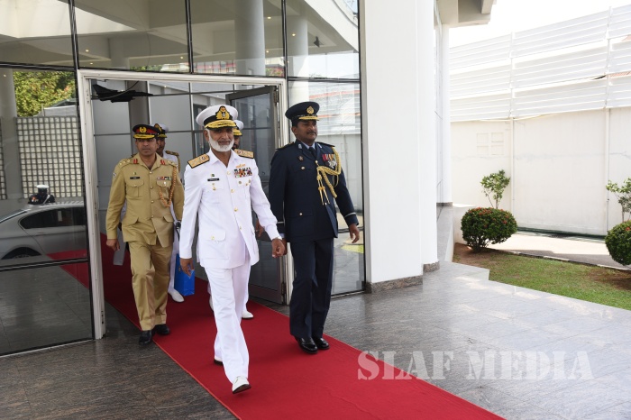 Chief of Naval Staff of the Pakistan Navy Calls on the Commander of the Air Force