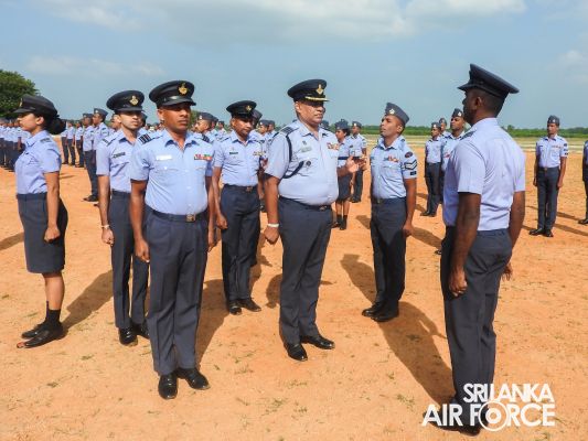 CHANGE OF
COMMAND OF SLAF STATION PALALY