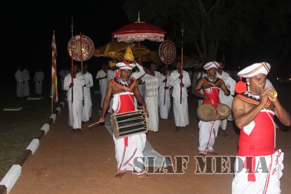 Annual Pirith
Chanting and Alms giving ceremony at SLAF Station Palavi