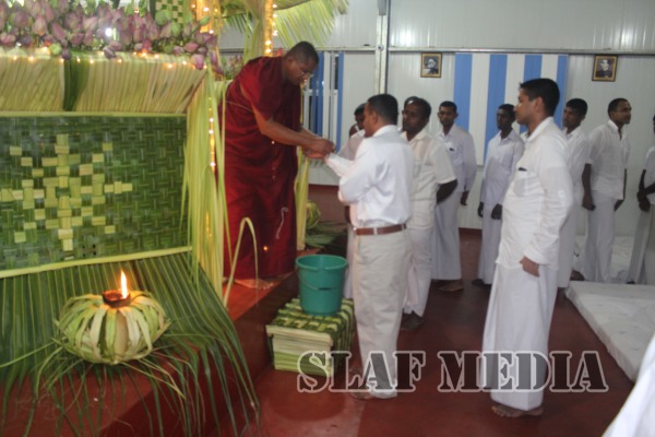 Annual Pirith
Chanting and Alms giving ceremony at SLAF Station Palavi