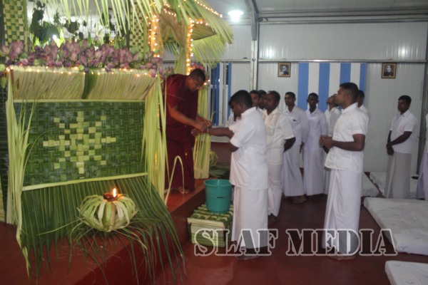 Annual Pirith
Chanting and Alms giving ceremony at SLAF Station Palavi