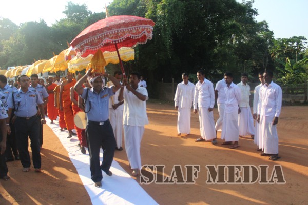 Annual Pirith
Chanting and Alms giving ceremony at SLAF Station Palavi