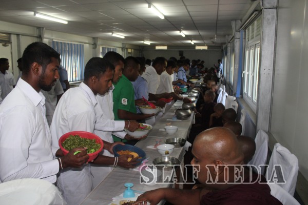 Annual Pirith
Chanting and Alms giving ceremony at SLAF Station Palavi