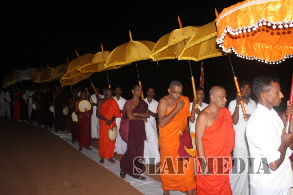 Annual Pirith
Chanting and Alms giving ceremony at SLAF Station Palavi