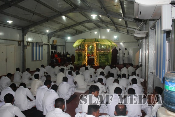 Annual Pirith
Chanting and Alms giving ceremony at SLAF Station Palavi