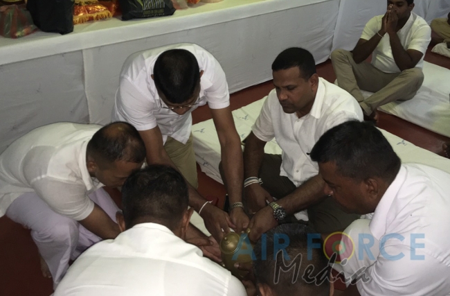 Annual Pirith Chanting and Almsgiving Ceremony at SLAF Station Palavi