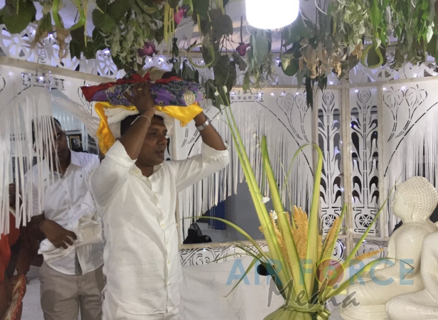 Annual Pirith Chanting and Almsgiving Ceremony at SLAF Station Palavi