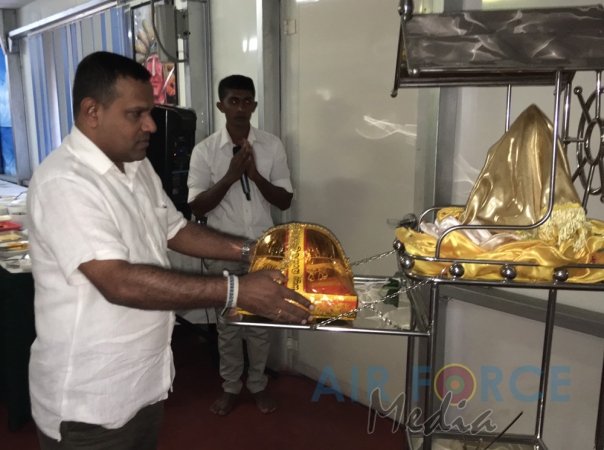 Annual Pirith Chanting and Almsgiving Ceremony at SLAF Station Palavi