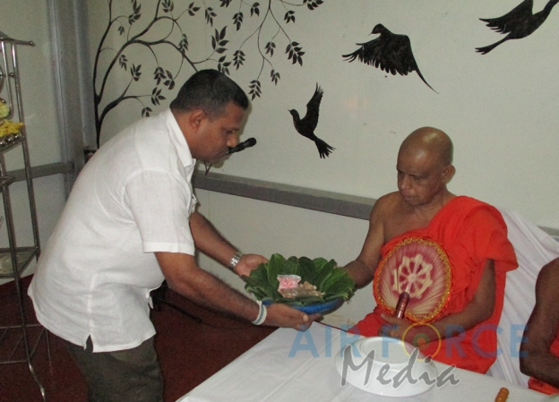 Annual Pirith Chanting and Almsgiving Ceremony at SLAF Station Palavi