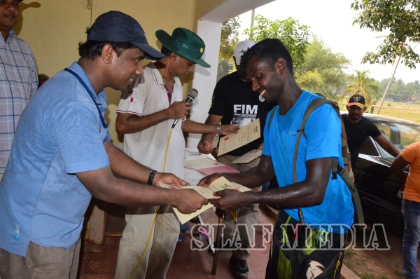 SLAF Riders Take Honours at Pannala Motor Cross