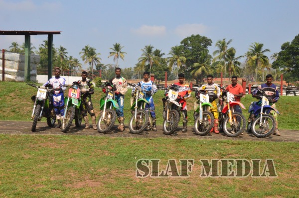 SLAF Riders Take Honours at Pannala Motor Cross
