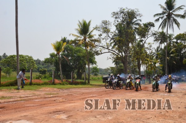 SLAF Riders Take Honours at Pannala Motor Cross