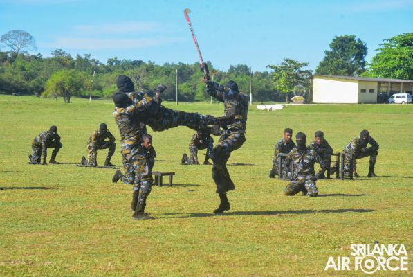 PASSING
OUT PARADE OF PARATROOPERS AND SPECIAL AIRBORNE FORCE AT SLAF AMPARA